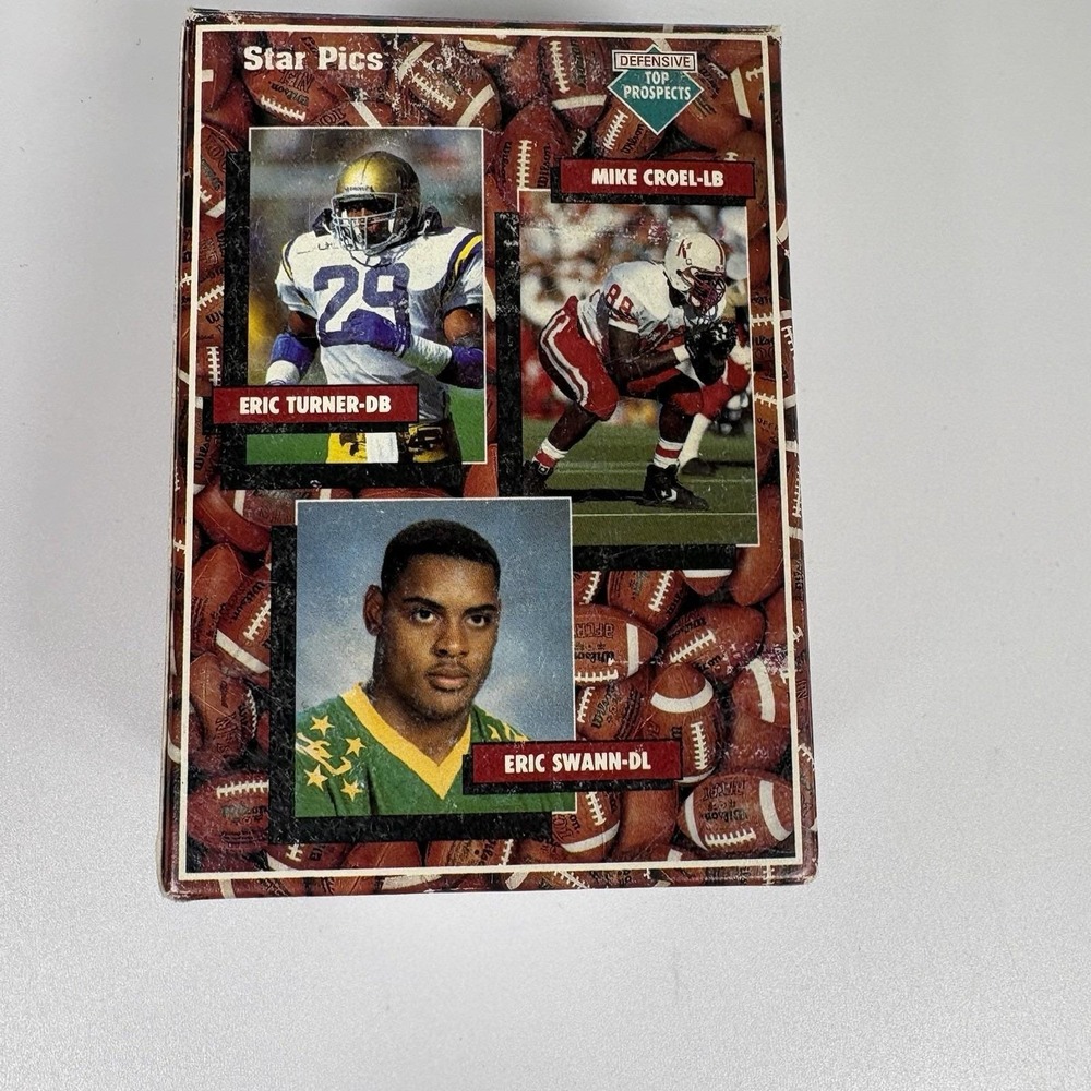 1991 Star Pics Pro Prospects Football Complete Set 1-112 Brett Favre Rookie